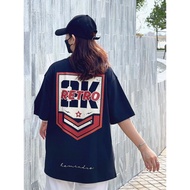 Hr Unisex Retro Unisex T-Shirt, basic form Wide Sleeve, 100% cotton