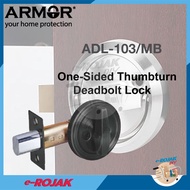 Armor ADL-103-MB Door Lock Kunci Pintu Rumah Lock Pintu Rumah Deadbolt Lock Tombol Pintu Bilik 门锁