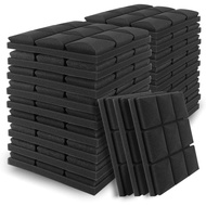 12 Pack 30*30*3cm Durable Acoustic Foam Panel Soundproofing Soundproof Foam  Live Room Studio Foams 