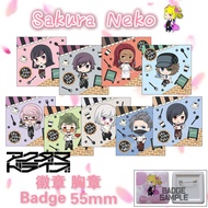 ❀Ready Stocks❀ Akudama Drive Doraibu 全员恶玉 Anime Button Square Badge 动漫周边方形徽章胸章 55mm