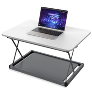 CHANGEdesk Mini Desktop Standing Desk Converter - Adjustable Height Standing Desk Riser for sitting 