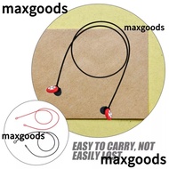 MAXGOODS1 Earplug Lanyard, Double ring Travel Earplugs Cord Silicone Loop,  Safety Rope Anti-lost Ea