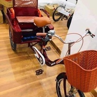 FCE 3 WHEEL BIKE WITH CARGO/PASSENGER SEAT