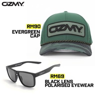 Ozmy evergreen cap And eyewear black (Separate Price)