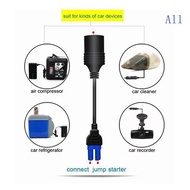 All EC5 Female to  Lighter Socket Adapter Cable for Jump Starter Connector
