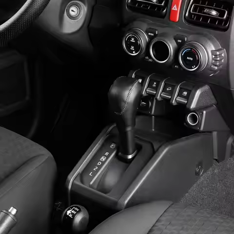 PU Leather Gear Shift Knob Protection Cover For Car Interior Accessories For Jimny Nomade 2025