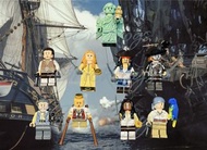 Lego 10365 Captain Jack Sparrow's Pirate Ship caribbean pirate minif 人仔