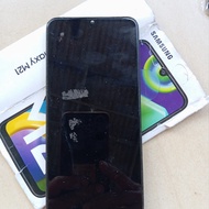 tatakan LCD Samsung m21 ori copotan