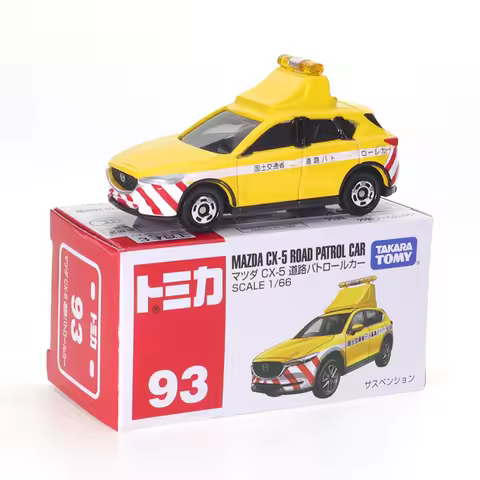 Takara Tomy Tomica No.93 Mazda CX-5 Road Patrol Car (Box) Car Alloy Vehicle Diecast Metal Collection