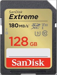 Sandisk SD Extreme 180MB/s Read (SDSDXVA-128G) Flash Memory Card 128GB