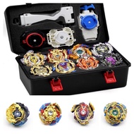 [LSC] Beyblade Burst BeyBlade Toy Metal Funsion Bayblade Set Storage Box With Handle Launcher Plastic Box Toys For Child