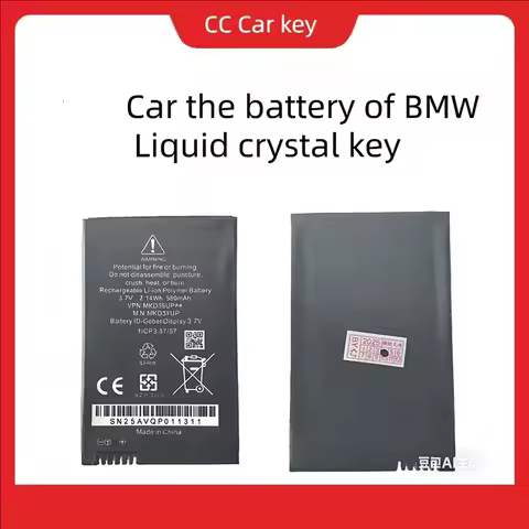 Battery For LCD Car Remote Control Key For BMW G30 G12 G11 G32 G31 G02 G05 G07 Series