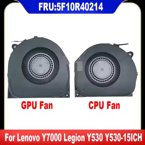 New Original For Lenovo Y7000 Legion Y530 Y530-15ICH 81fv Laptop Cooling Fan FRU 5F10R40214 Cooler F