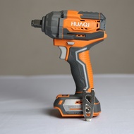 HUAQI HQ-WD420 21V Cordless Brushless Impact Wrench 420Nm High Torque Wrench (4/6/9Ah Battery Set)