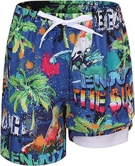 Swimming Trunks Boys Kids Swimming Shorts Quick Drying Board Shorts Compression Liner Beach Shorts 3