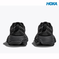 HOKA platform shoes Best-selling new model jcki Hoka men Bondi 8 wide running shoes-black/black