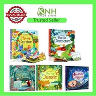 English original Usborne Pop-up 3D visual pop-up book children's fun book Buku pop-up 3D 弹出书