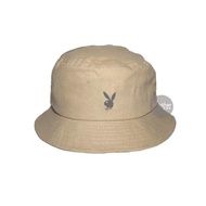 Copaz Shop Topi Bucket Playboy Logo Abu Abu Premium