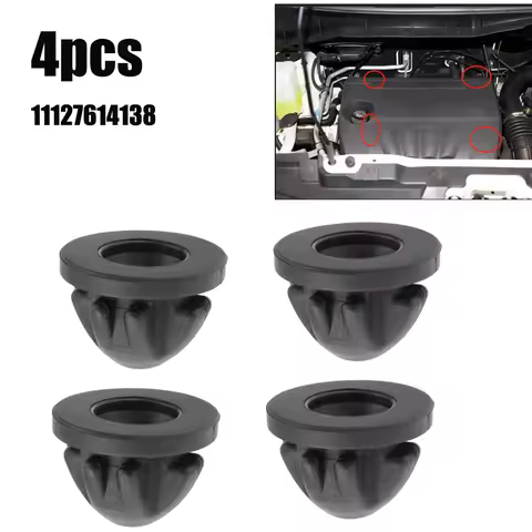 Engine Cover Trim Rubber Mount Grommet Bush Bump Stopper For BMW 11127614138 Auto Engine Cap Grommet