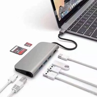 8Combination1Docking station macbook Notebook Type-c Turn HDMI USB3.0Gigabit Network Port hub Splitt