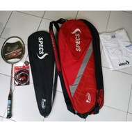Dijual RAKET BULU TANGKIS SPECS ZEUS PAKET KOMPLIT Berkualitas