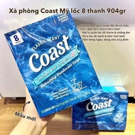 Xà Bông Coast Cục Chính Hãng Mỹ (Lốc 8 Cục)