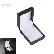 REDD Cufflink Storage Box For Men Practical Plastic Jewelry Case Travel Essential
