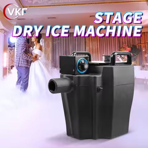 3500W 6000W Dry Ice Machine Dry Ice Fog Machine Low Lying Smoke Machine Nozzle Skate Flightcase Wedd
