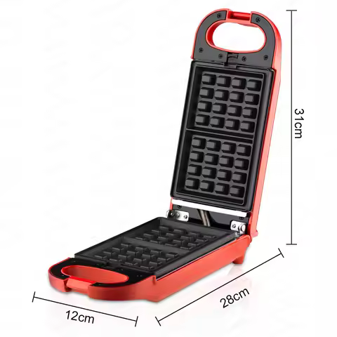 6In1 Snack Mini Waffle Maker Professional Sandwich Panini Maker