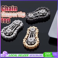 Fingertip Gyro Sprockets Flywheel Fingertip Toys Figet Spiner Finger Chain Fidget Spinner Stress Rel