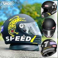 【2025NEW】Shoei Glamster 06 Cheetah Custom Cycles TC-2 Retro Cruise Latte Free Climbing Motorycle Hel