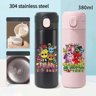 Sprunki Water Bottle for Kids 304 stainless steel water cup