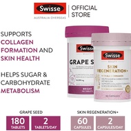 Swisse Beauty Grape Seed 180 Tablets + Swisse Beauty Skin Regeneration+ 60 Capsules