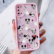 Case For Samsung Galaxy A03s A02s M02s F02s Cute Three-Color Mouse Phone Silicone Shockproof