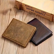 Men's Genuine Leather Wallet for Men Vintage Wallet with Card Holder