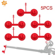 [Lacooppia2] 5 Polyurethane Foam Nozzles, Small Red Nozzles, Professional Gap Filler for