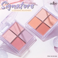 Odbo Signature 4 Shades Blusher OD1309 Blush On | The Beauty Cosmetic