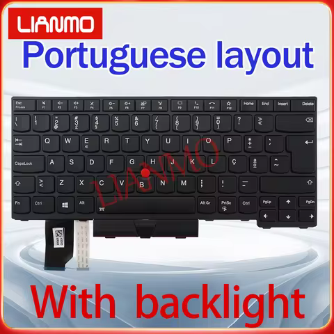 Portuguese/Russian/Swedish/Slovenia/Thai/Turkish/UK/Korean/US layout for Lenovo Thinkpad L14 Gen1 L1