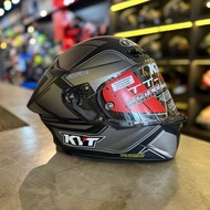 KYT TT-REVO Tourist Matt Cool Grey Helmet Fullface helmet