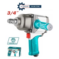 Total Heavy Duty Air Impact Wrench (3/4”) Twin Hammer Air Gun 1600Nm TAT40342