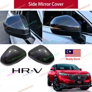Honda HRV 2022-2025 Side Mirror Cover Piano Black Carbon Fiber Sporty Design for HRV 2022 1.5 Access