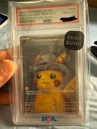 Psa10 梵高比卡超 PTCG PIKACHU