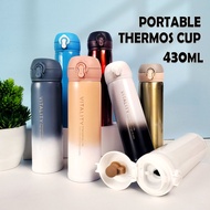 VC Art Simple Design 304 Stainless Steel Thermos Flask 430ml / Vacuum bottle / Thermal Flask / Therm