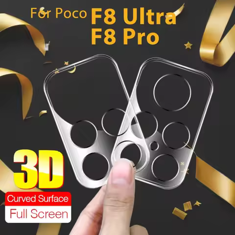 Xiami foco F8Ultra/F8Pro 1-3Pcs Protective Lens Glass For Xiaomi Poco F8 Ultra 5G F8 Pro Camera Film