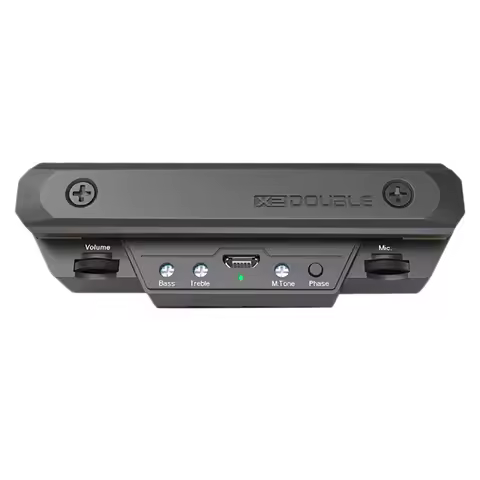 N17R DOUBLE X0 Guitar Pickup Preamp Soundhole Pickup with Volume & Tone Control for Acoustic Guitar 
