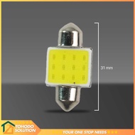 Car Interior Light C5W COB LED Plate Dome Light Cool White 2W 1 PCS - BA9S