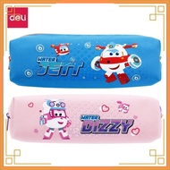 Bobomart X Deli Deli Super Wings Pencil Case | Deli Pencil Case Cute Super Wings Pencil Box | Eh921