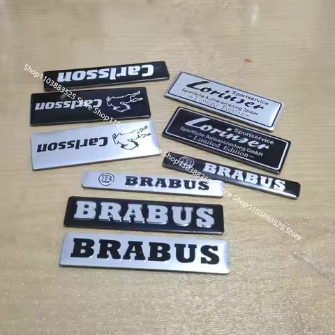 Modify Stickers Accessories for Brabus Lorinser Carlsson W213 W176 W246 W253 W204 W205 W212 W251 W16