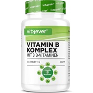 Vitamin B1, B2, B6, B12, Biotin and Folic Acid-Vegan