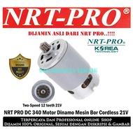 DINAMO MOTOR BOR CORDLESS 20V NRT PRO DC 340 STARTOR BOR BATERAI 20 V - TARTEN